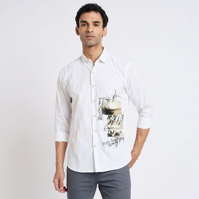 Men's 100% Cotton Casual Shirt