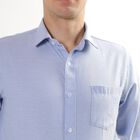 Men's Light Powder Blue Regular Collar Formal Shirt, Light Blue, small image number null