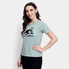 Ladies' Round Neck T-Shirt, Light Green, small image number null