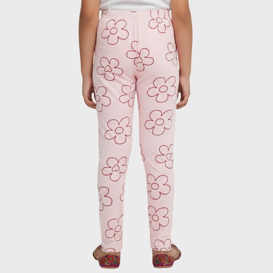 Girls' Pyjama, हल्का गुलाबी, large