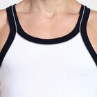 Men's 100% Cotton Gym T-Shirt, White, small