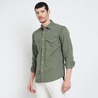 Men's 100% Cotton Casual Shirt , Light Green, small image number null