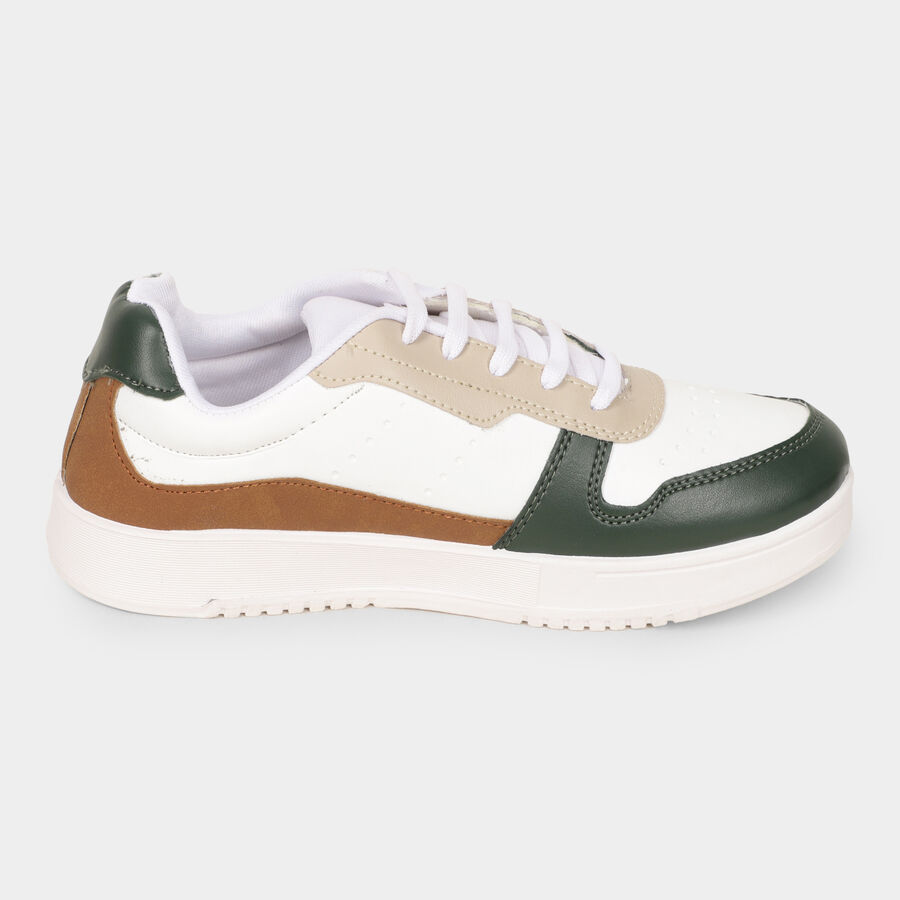 Men's Casual Shoes, Green, large image number null