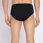 Men's 100% Cotton Briefs , Black, small image number null