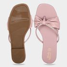 Women's Lilac Bow Strappy Sandals, Lilac, small
