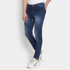Tinted 5 Pocket Slim Jeans, Dark Blue, small image number null