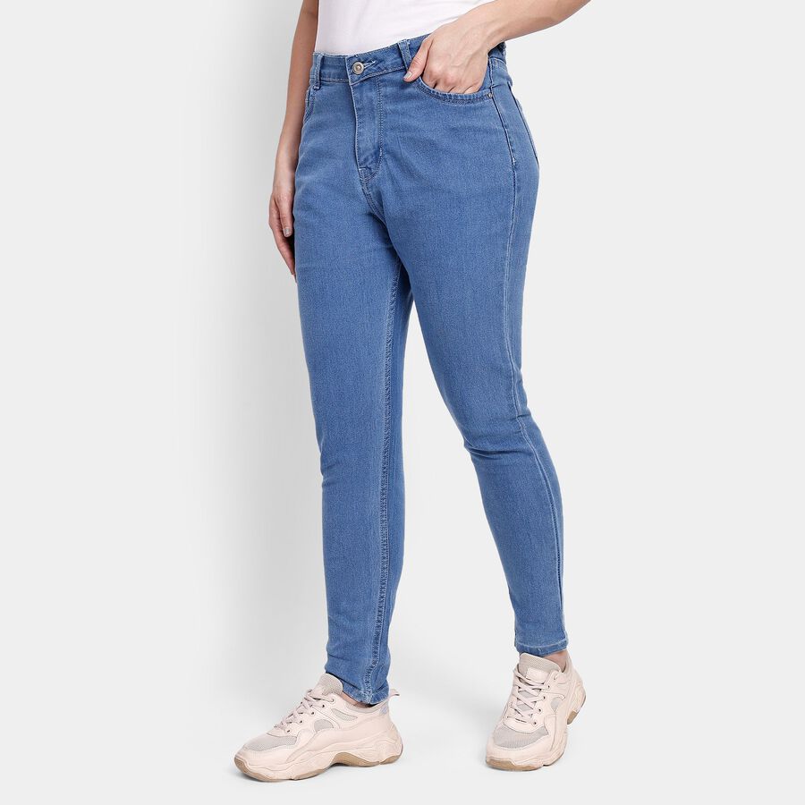 Ladies' Jeans , Mid Blue, large image number null