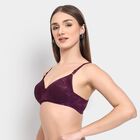 Ladies' Bra, Wine, small image number null