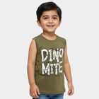 Boys' T-Shirt, Olive, small