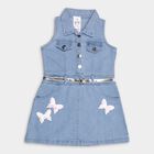 Girl's Frock , Light Blue, small image number null