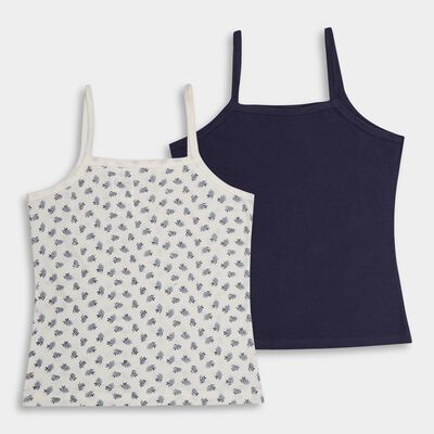 Girls' 100% Cotton Vest 