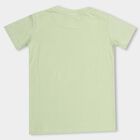 Boys' 100% Cotton Half Sleeves T-Shirt, Light Green, small image number null