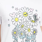 Cotton Round Neck T-Shirt, White, small image number null