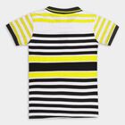 Boys' 100% Cotton Half Sleeves T-Shirt, पीला, small image number null