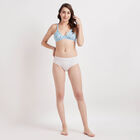 Printed Non-Padded Bra, Light Blue, small image number null