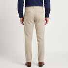 Men's Beige Slim Fit Flat-Front Casual Trousers, गहरा पीला, small