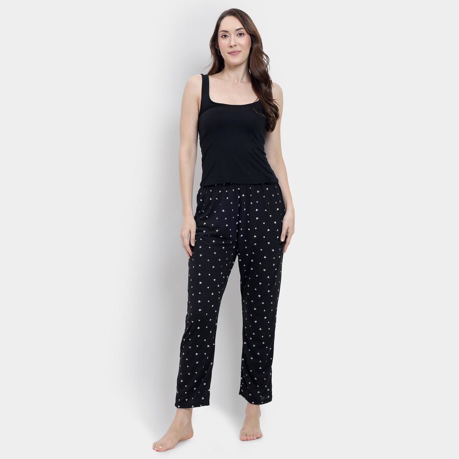 Ladies' Pyjama , Black, large image number null
