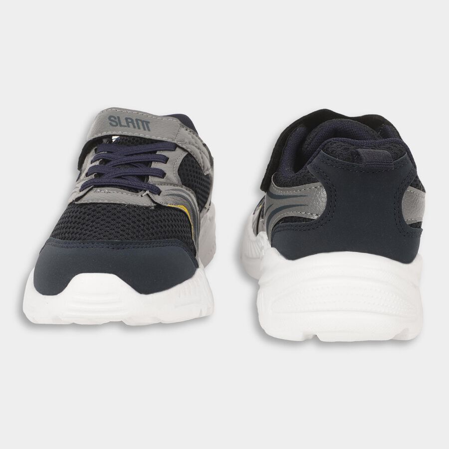 Boys' Shoes, Navy Blue, large image number null