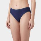 Women's Navy Blue Regular Fit Printed Panty, Navy Blue, small