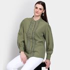 Ladies' Shirt, Dark Green, small image number null
