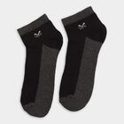 Men's Socks (Pack of 2), Black, small