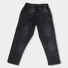 Kids' Washed Black Slim Fit Jogger Jeans, Black, small image number null