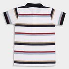 Boys' 100% Cotton Half Sleeves T-Shirt , सफ़ेद, small image number null