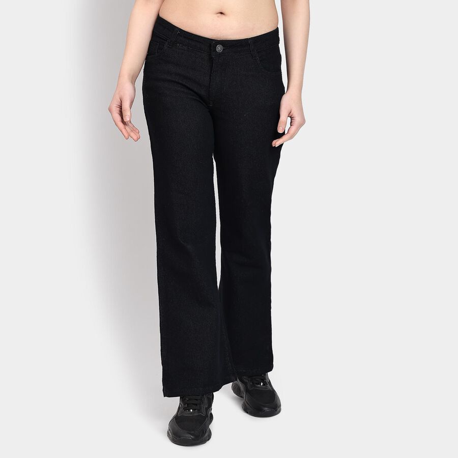 Ladies' Jeans , Black, large image number null
