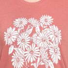 Ladies' Round Neck T-Shirt, गुलाबी, small image number null