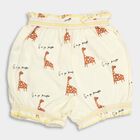 Infants' 100% Cotton Bloomer , Yellow, small