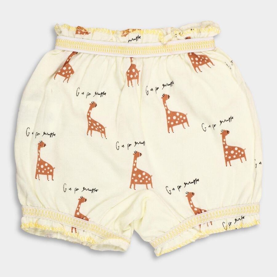 Infants' 100% Cotton Bloomer , Yellow, large