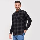 Men's 100% Cotton Casual Shirt, Brown, small image number null