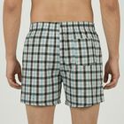 Men's White Regular Fit Solid Boxers, सफ़ेद, small