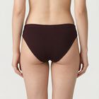 Women's Wine Regular Fit Solid Panty, वाइन, small