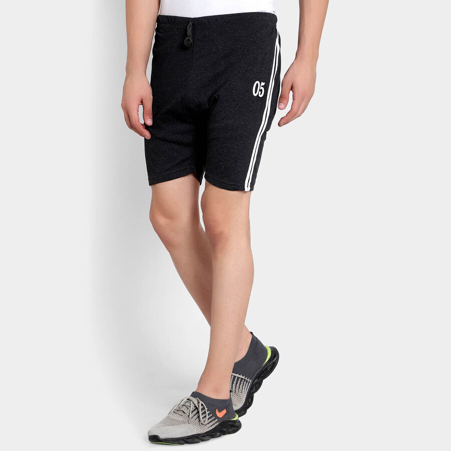Cut & Sew Bermuda, Dark Grey, large image number null