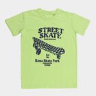 Boys' Half Sleeves T-Shirt, Light Green, small image number null