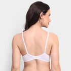 Ladies' 100% Cotton Bra, White, small image number null