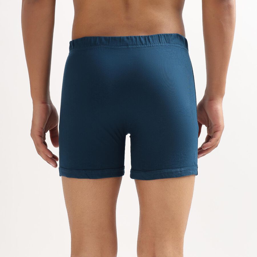 Men's 100% Cotton Trunks , Teal Blue, large image number null
