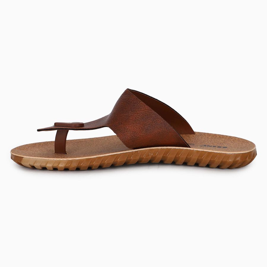 Men's Sandal, Brown, large