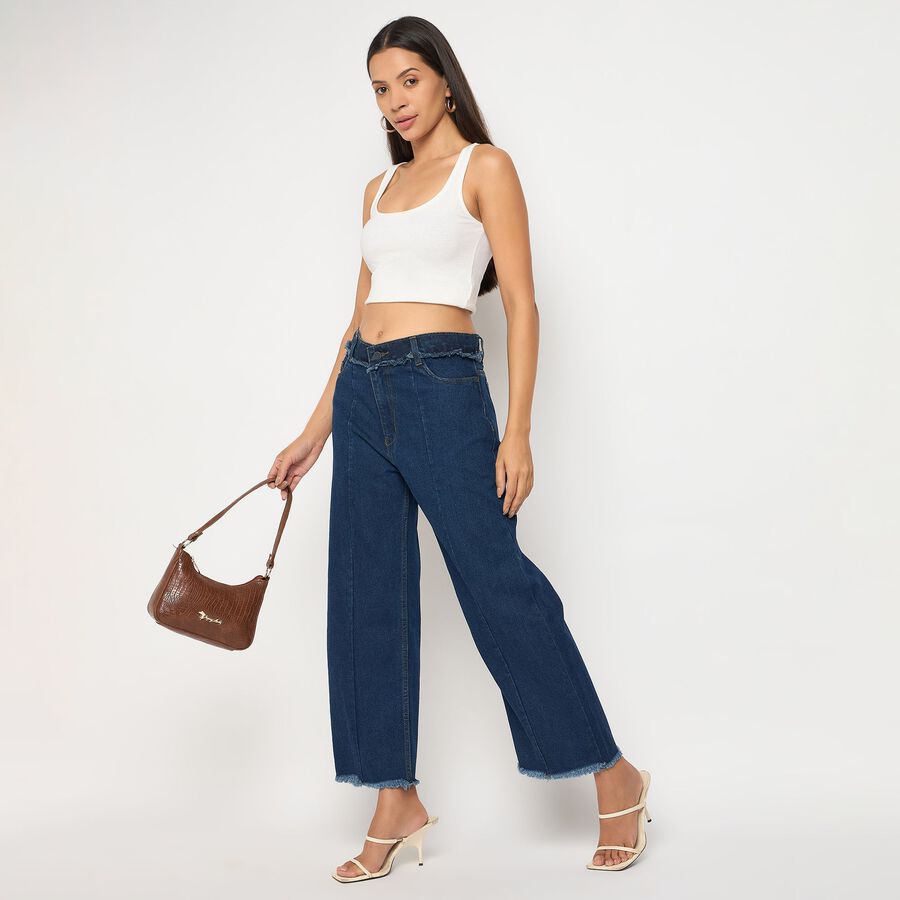 Ladies' Jeans, Mid Blue, large image number null