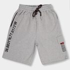 Boys' Cargo Bermuda, Melange Light Grey, small image number null