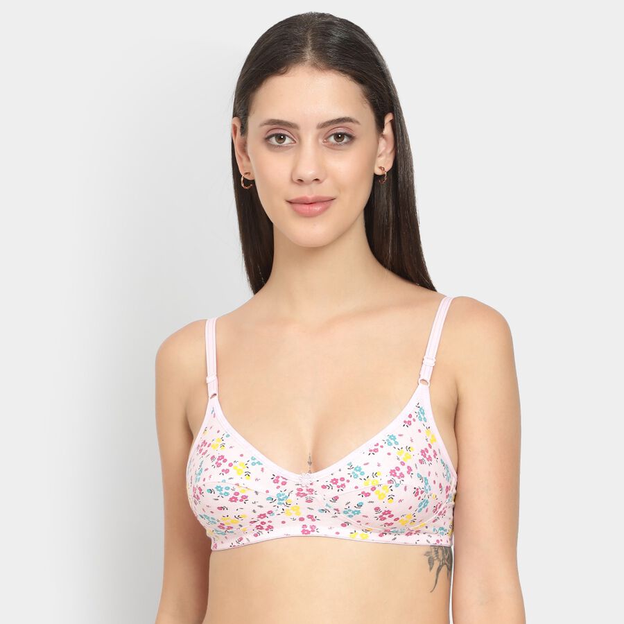Ladies' Non-Padded Bra, हल्का गुलाबी, large image number null
