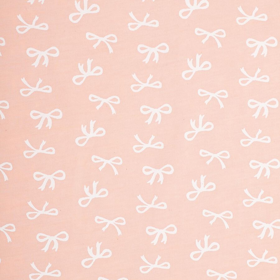Girls' Frock, Peach, large