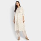 Ladies' Kurta , ऑफ व्हाइट, small image number null