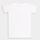Boys Cotton T-Shirt, सफ़ेद, small image number null