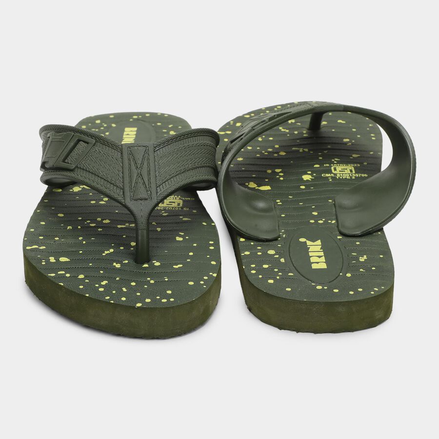 Men's Slipper, ओलिव, large image number null