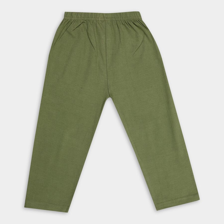 Infants' 100% Cotton Pyjama, Olive, large image number null