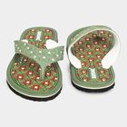 Womens Emboss Sliders, ओलिव, small image number null