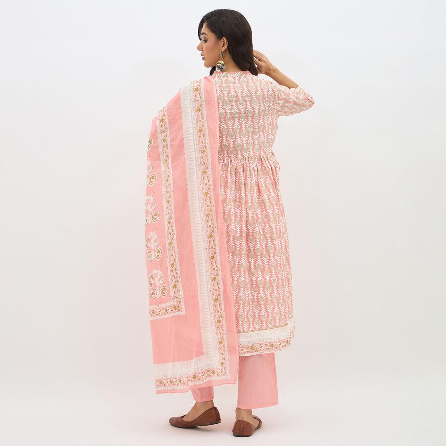 Ladies'Kurta, हल्का गुलाबी, large image number null