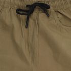 Boys' 100% Cotton Trouser, Olive, small image number null